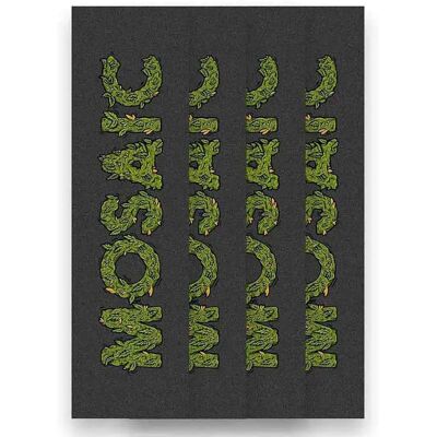 Mosaic Company Cinta De Agarre All Over 9x33 Mosaic 4 Unidades One Size Mosaic Company Cinta De Agarre All Over 9x33 Mosaic 4 Unidades One Size
