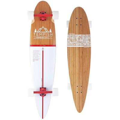 Longboard Tempish Flow 109x23cm Blanco - Longboard Longboard Tempish Flow 109x23cm Blanco - Longboard