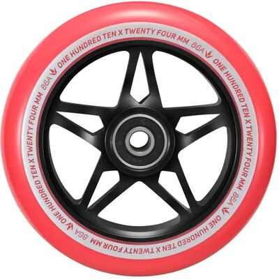Blunt Rueda De Scooter S3 Black / Red 110mm Blunt Rueda De Scooter S3 Black / Red 110mm