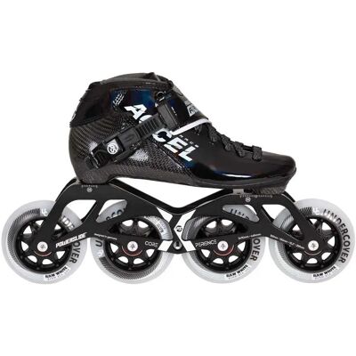 Patines en Línea Powerslide Niños Accel Race Negro EU 32 Patines en Línea Powerslide Niños Accel Race Negro EU 32