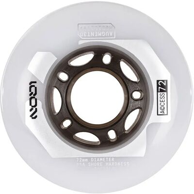 Iqon Ruedas De Patines Access 72 85a 4 Unidades Natural / Transparent Black 72 mm Iqon Ruedas De Patines Access 72 85a 4 Unidades Natural / Transparent Black 72 mm