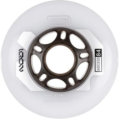 Iqon Ruedas De Patines Access 84 85a 4 Unidades Natural / Transparent Black 84 mm Iqon Ruedas De Patines Access 84 85a 4 Unidades Natural / Transparent Black 84 mm