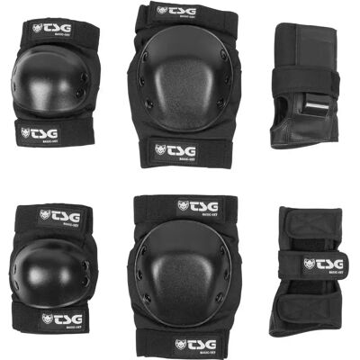 Tsg Conjunto Protector Basic Set Black L Tsg Conjunto Protector Basic Set Black L