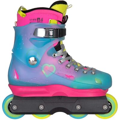 Playlife Patines En Línea Robbie Pitts Fantasy 72 Yellow / Pink / bit colorful EU 43-44 Playlife Patines En Línea Robbie Pitts Fantasy 72 Yellow / Pink / bit colorful EU 43-44
