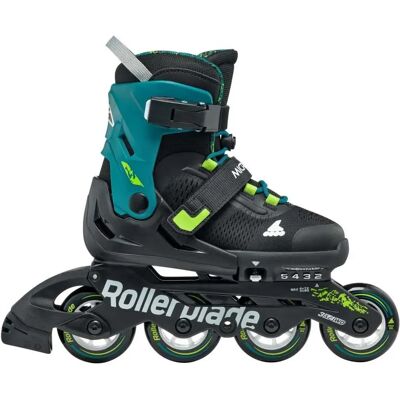 Rollerblade Patines En Línea Para Niños Microblade Black / Petrol Green EU 33 Rollerblade Patines En Línea Para Niños Microblade Black / Petrol Green EU 33