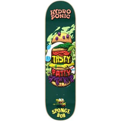 Hydroponic Skateboard Sponge Bob Co 8.5 Burger One Size Hydroponic Skateboard Sponge Bob Co 8.5 Burger One Size