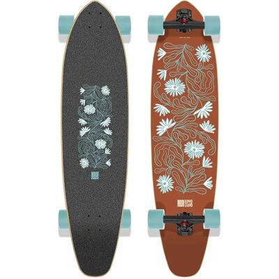 Long Island Longboard Flowers 37.85´´x9.3´´ Kicktail One Size Long Island Longboard Flowers 37.85´´x9.3´´ Kicktail One Size