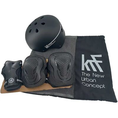 Krf Conjunto Protector Essential Black XS Krf Conjunto Protector Essential Black XS