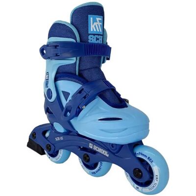 Krf Patines De Ruedas Para Niños School Adjust Sck-01 Sky / Navy EU 26-30 Krf Patines De Ruedas Para Niños School Adjust Sck-01 Sky / Navy EU 26-30