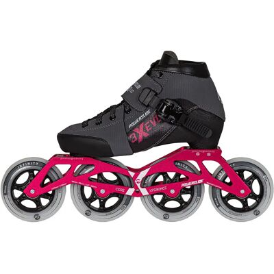 Powerslide Patines En Línea Para Niños Triple X Evo Adjustable Pink EU 34-37 Powerslide Patines En Línea Para Niños Triple X Evo Adjustable Pink EU 34-37