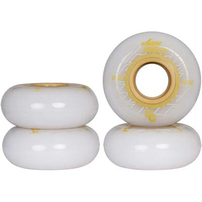 Undercover Ruedas De Patines Jay Yoon 4 Unidades White / Gold 58mm/92A-88A Undercover Ruedas De Patines Jay Yoon 4 Unidades White / Gold 58mm/92A-88A