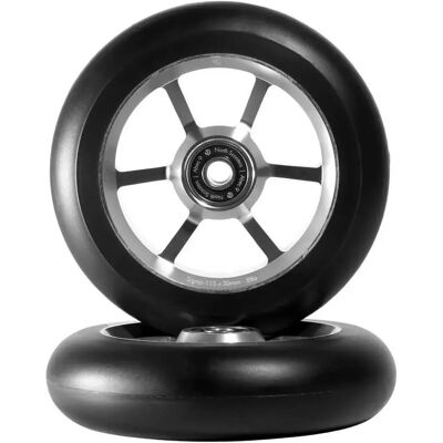 North Rueda De Scooter Signal V3 Silver / Black 110 mm North Rueda De Scooter Signal V3 Silver / Black 110 mm