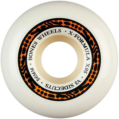 Bones Ruedas De Monopatín X-formula V5 Sidecuts 4 Unidades Off White 60 mm/95A Bones Ruedas De Monopatín X-formula V5 Sidecuts 4 Unidades Off White 60 mm/95A
