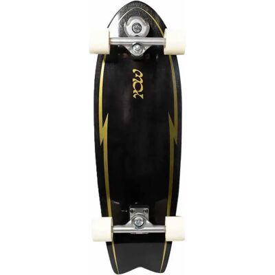 Yow Surfskate Pipe Black 32´´ Power Surfing Series One Size Yow Surfskate Pipe Black 32´´ Power Surfing Series One Size