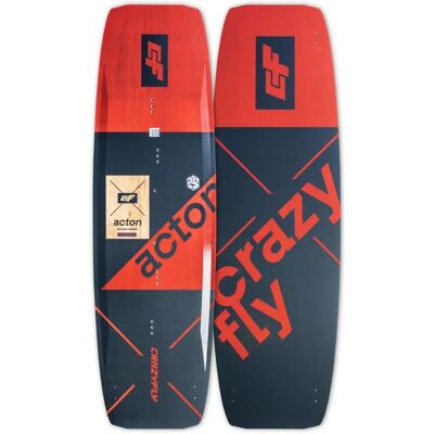 Crazyfly Kiteboard Acton 2022 Red / Navy 138 x 40 cm Crazyfly Kiteboard Acton 2022 Red / Navy 138 x 40 cm