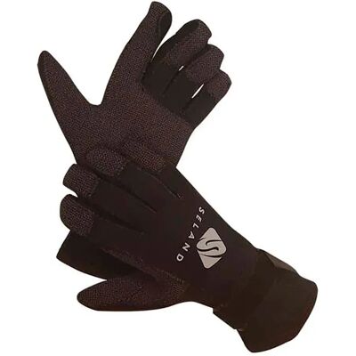 Seland Guantes Agukev 3 Mm Black XL Seland Guantes Agukev 3 Mm Black XL