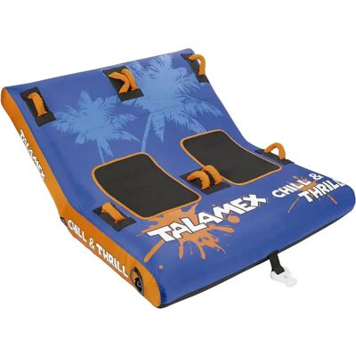 Talamex Remolcable Chill&thrill Blue Orange 2 Plazas Talamex Remolcable Chill&thrill Blue Orange 2 Plazas