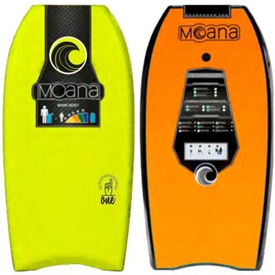 Moana Bodyboard One 42´´ Yellow / Orange 106.7 cm Moana Bodyboard One 42´´ Yellow / Orange 106.7 cm