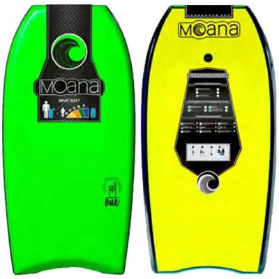 Moana Bodyboard One 44´´ Green / Yellow 111.8 cm Moana Bodyboard One 44´´ Green / Yellow 111.8 cm