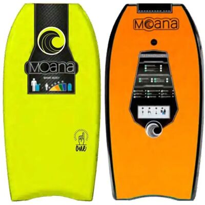 Moana Bodyboard One 44´´ Yellow / Orange 111.8 cm Moana Bodyboard One 44´´ Yellow / Orange 111.8 cm