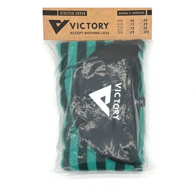 Victory Funda De Tabla De Surf Mini Mal 8´ Black / Green 243.8 cm Victory Funda De Tabla De Surf Mini Mal 8´ Black / Green 243.8 cm