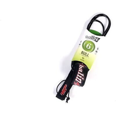 Balin Invento De Surf Bull 7 Mm Black / Red 6´ Balin Invento De Surf Bull 7 Mm Black / Red 6´