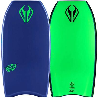 Nmd Bodyboard Njoy Pe Bumpers 41´´ Dark Blue / Bright Green 104.14 cm Nmd Bodyboard Njoy Pe Bumpers 41´´ Dark Blue / Bright Green 104.14 cm