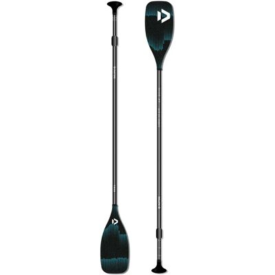 Duotone Pala De Paddle Surf Carbon 100 Slim Adjustable 6.9´´ Black 170-220 cm Duotone Pala De Paddle Surf Carbon 100 Slim Adjustable 6.9´´ Black 170-220 cm