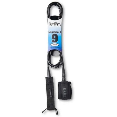 Balin Invento De Surf Longboard Ankle 9.0 7.4 Mm Black One Size Balin Invento De Surf Longboard Ankle 9.0 7.4 Mm Black One Size