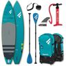 Fanatic Ray Air Premium Pure 13´6´´ Inflatable Paddle Surf Set Azul 411.5 cm / 89 cm