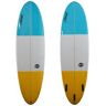 Stewart Fun 7´4´´ Surfboard Blanco,Naranja,Azul 223.5 cm