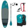 Fanatic Fly Air Premium C35 10´4´´ Inflatable Paddle Surf Set Verde 314.9 cm / 83.8 cm