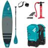 Fanatic Ray Air Premium C35 12´6´´ Inflatable Paddle Surf Set Verde 381 cm / 81 cm