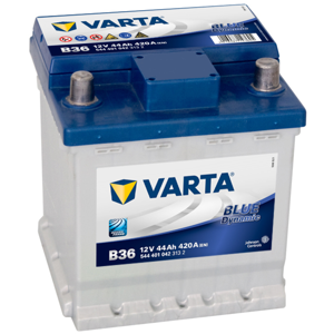 VARTA Batería de Coche/Vehículo Varta Blue Dynamic B36. 12V - 44Ah/420A (EN) 175x175x190mm