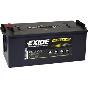EXIDE Batería  Exide Marina Gel ES2400. 12V - 210Ah/1030A (EN) 518x279x240mm