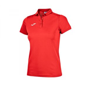 Joma - Polo Hobby m/c Mujer, Mujer, Rojo, 2XS