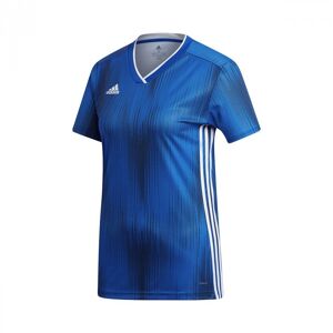 Adidas - Camiseta Tiro 19 Mujer m/c, Mujer, Bold Blue-White, S