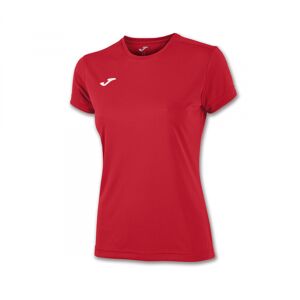 Joma - Camiseta Combi m/c Mujer, Mujer, Rojo, XL