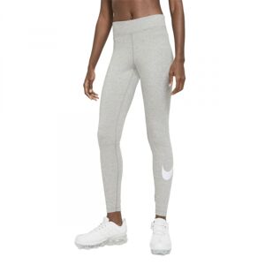 Nike - Malla Sportswear Essentials Graphic Swoosh Mujer, Mujer, Grey Heather-White, M