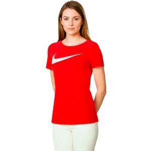 Nike - Camiseta Park 20 HBR m/c Mujer, Mujer, University Red-White, L