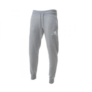 New Balance - Pantalón largo Essentials Stacked Logo Sweat Mujer, Mujer, Athletic Grey, S