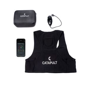 Catapult - Varios Catapult One GPS v2 + Chaleco, Unisex, Black, L