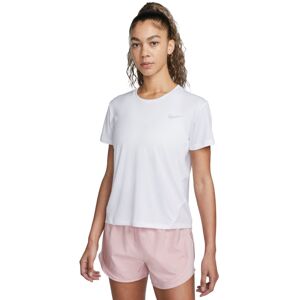 Nike - Camiseta Dri-Fit Miler Mujer, Mujer, White, L