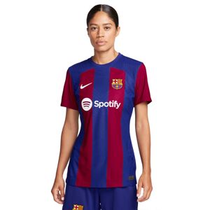 Nike - Camiseta FC Barcelona Primera Equipación Match 2023-2024 Mujer, Mujer, Deep Royal Blue-Noble Red, L