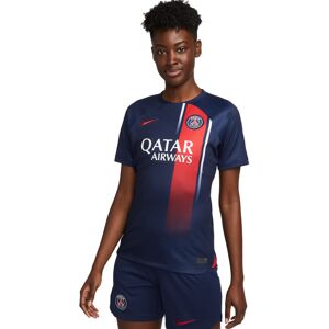 Nike - Camiseta Paris Saint-Germain Primera Equipación 2023-2024 Mujer, Mujer, Midnight Navy-University Red, S