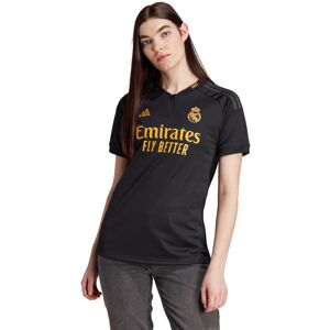 Adidas - Camiseta Real Madrid CF Tercera Equipación 2023-2024 Mujer, Mujer, Black, XS