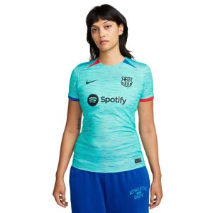 Nike - Camiseta FC Barcelona Tercera Equipación 2023-2024 Mujer, Mujer, Light Aqua-Royal Blue-University Red-Black, M