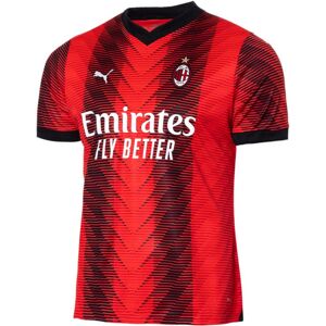 Puma - Camiseta AC Milan Primera Equipación 2023-2024 Mujer, Mujer, Red-Black, M