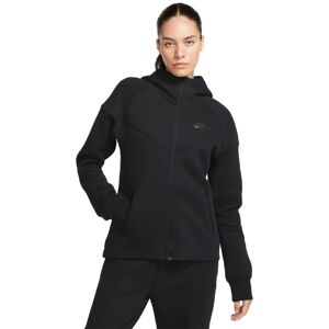 Nike - Chaqueta Sportswear Tech Fleece Hoodie Mujer, Mujer, Black-Black, M