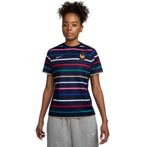 Nike - Camiseta Francia Pre-Match Eurocopa 2024 Mujer, Mujer, Blackened Blue-Club Gold, S